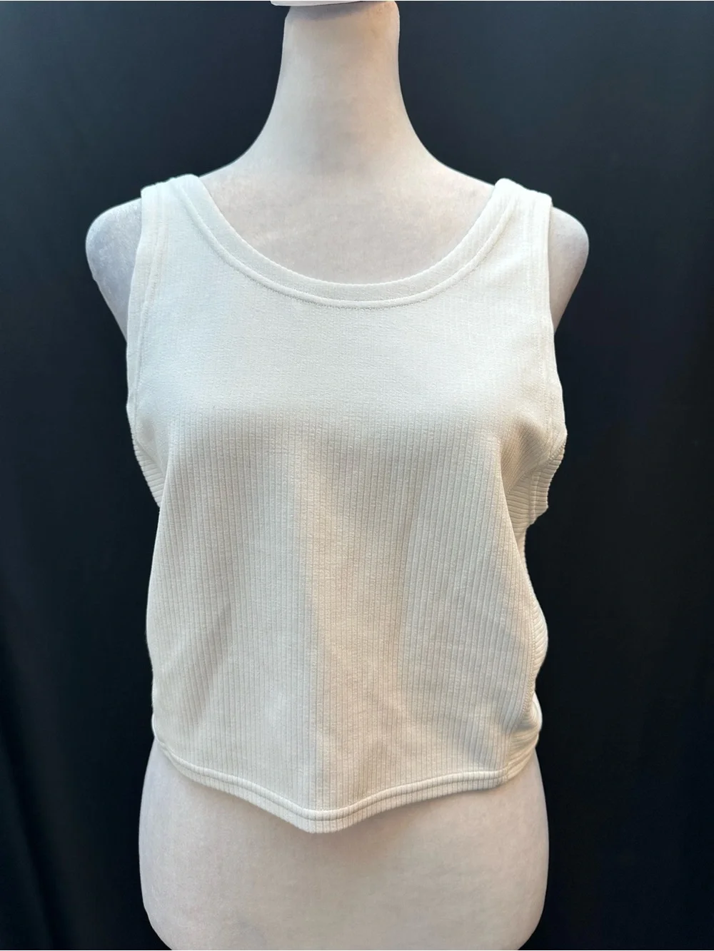 lululemon Ribbed Tank Top in Cream